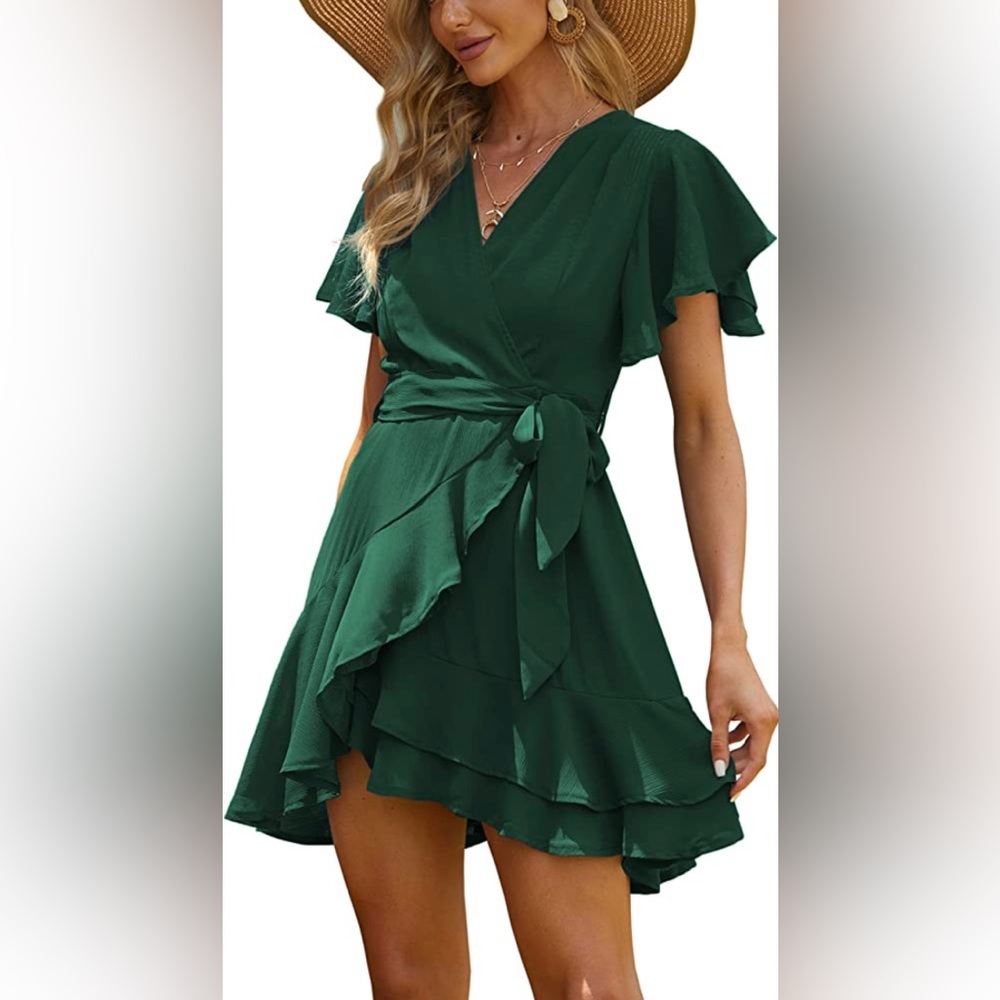 Amazon green dress! size small
